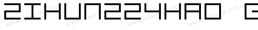 zihun224ha0 guangdianhuanxiongti字体转换